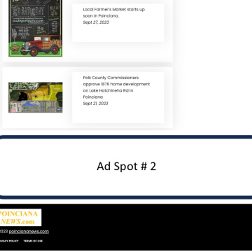 Monthly Ad Spot #2 - Bottom of Home Page