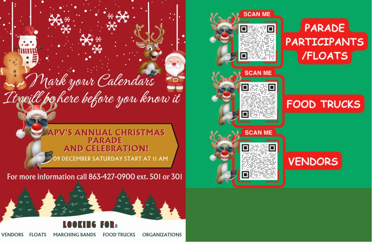 23119 Register now for the Poinciana Christmas Parade